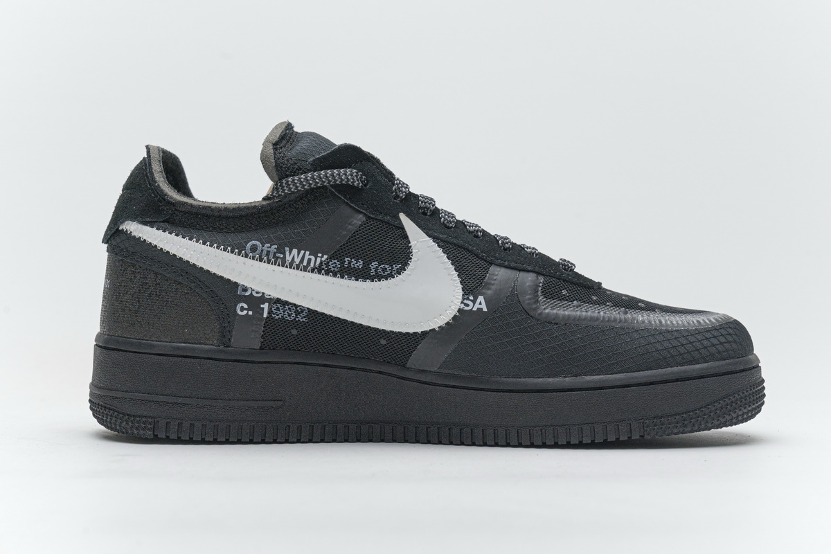 Off White X Nike Air Force 1 Black Ao4606 001 8 - www.kickbulk.cc